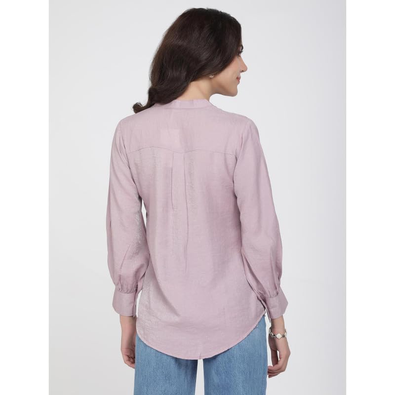 Eayaa Fashion Women's Puff Sleeve Button-up Shirt image 3