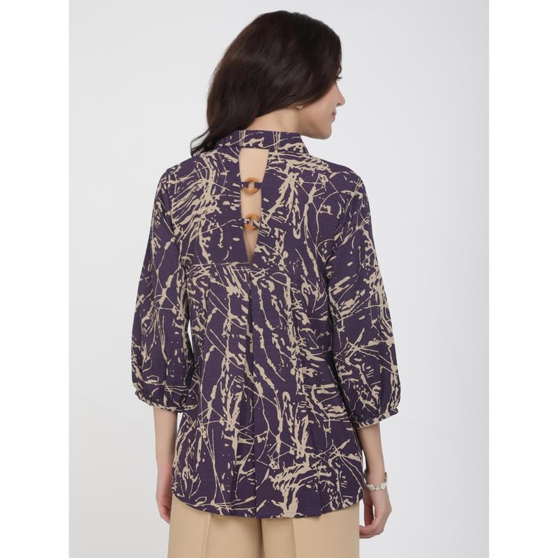 Eayaa Fashion Women's Formal Shirt | Designer Puff Sleeve image 3