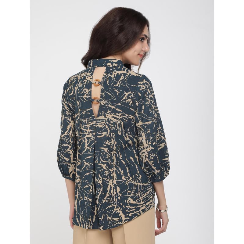 Eayaa Fashion Women's Formal Shirt | Designer Puff Sleeve image 3