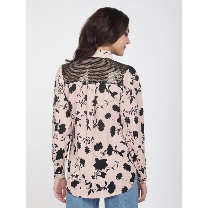 Eayaa Fashion Women's Floral Print Shirt image 3