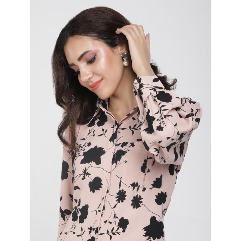Eayaa Fashion Women's Floral Print Shirt image 5