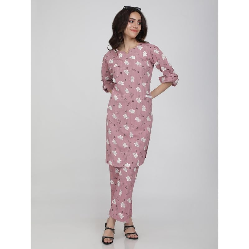 Eayaa Fashion Women's Supersoft Velvet Silk Co-ord Set image 7