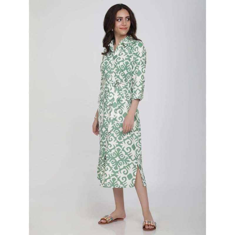 Eayaa Fashion Cotton Kota Long Dress For Women image 5