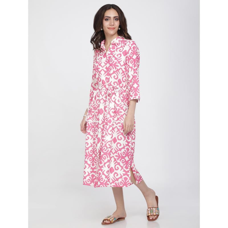 Eayaa Fashion Cotton Kota Long Dress For Women image 5
