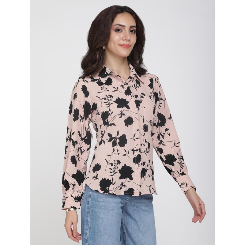 Eayaa Fashion Women's Floral Print Shirt image 4