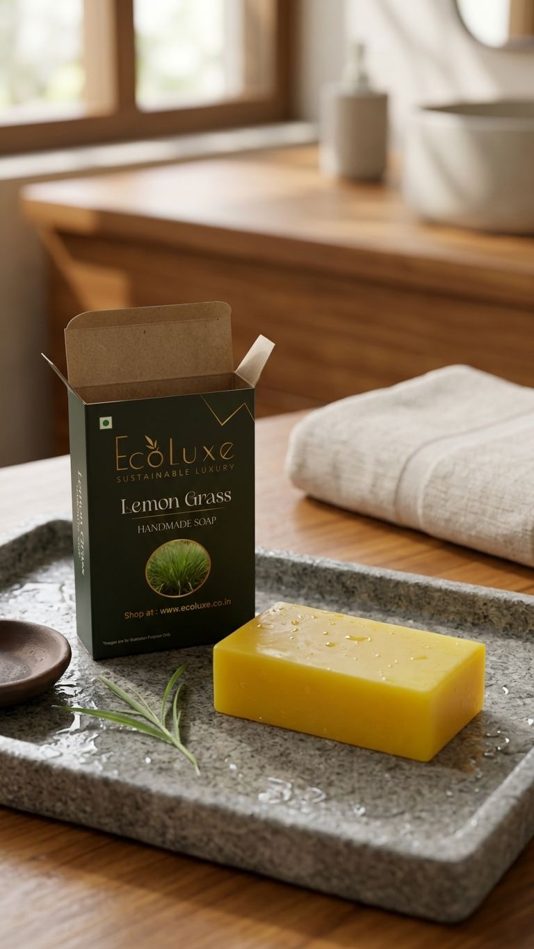 Lemon Grass – Classic Soap Combo (PACK Of 3) image 5