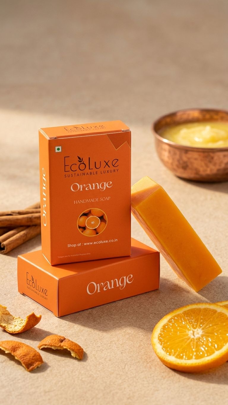 Orange – Classic Soap Combo (PACK Of 3) image 2