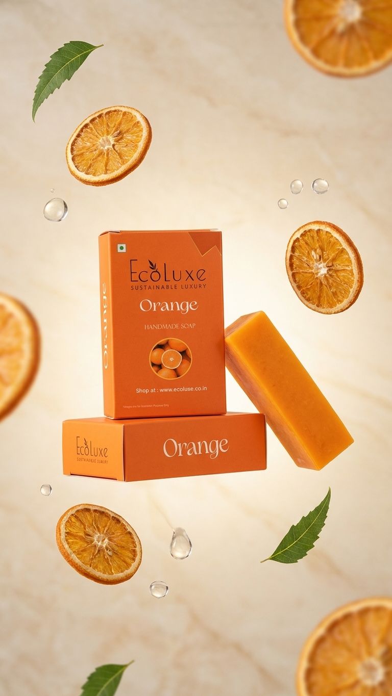 Orange – Classic Soap Combo (PACK Of 3) image 3
