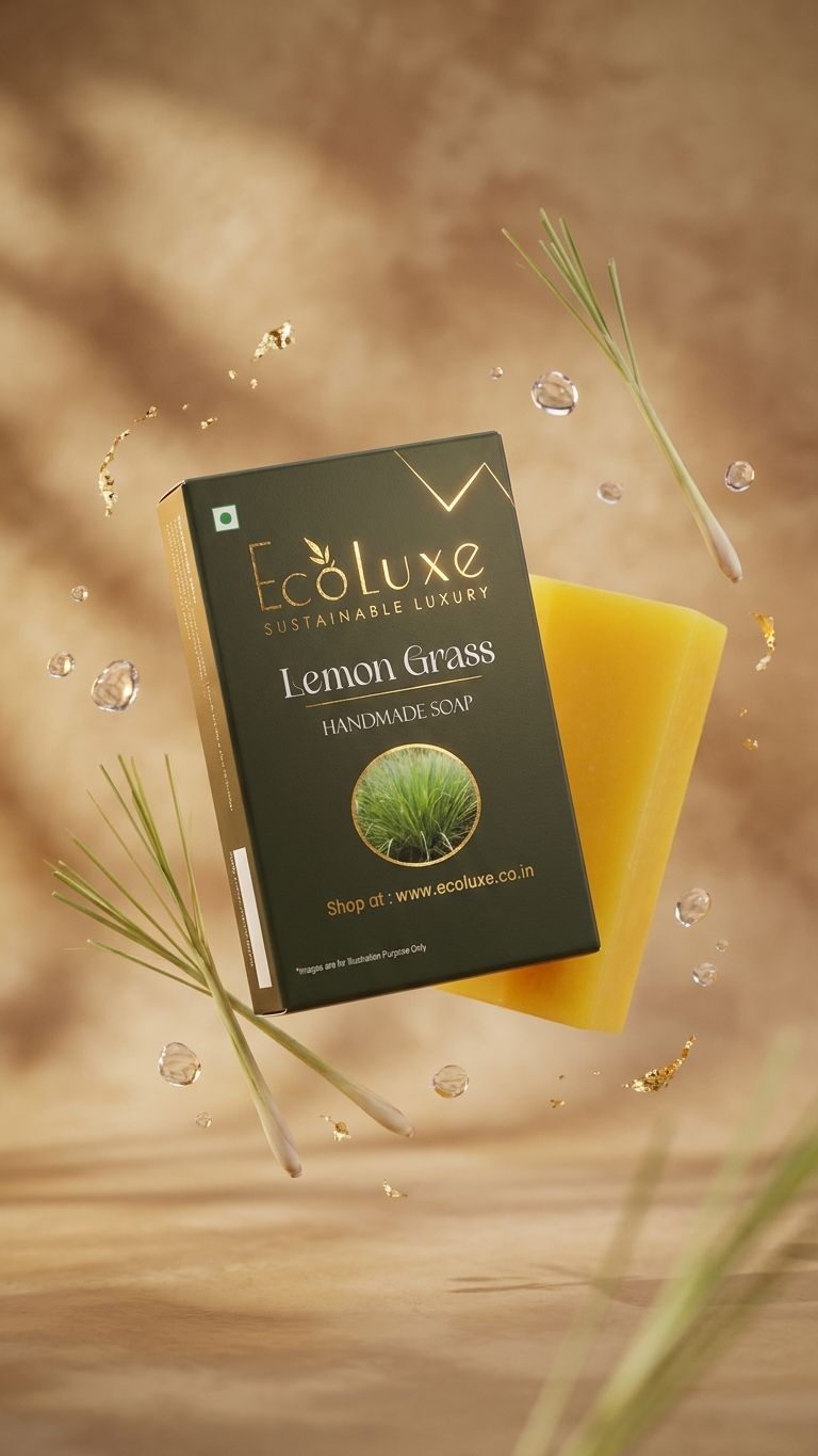 Lemon Grass – Classic Soap Combo (PACK Of 3) image 4