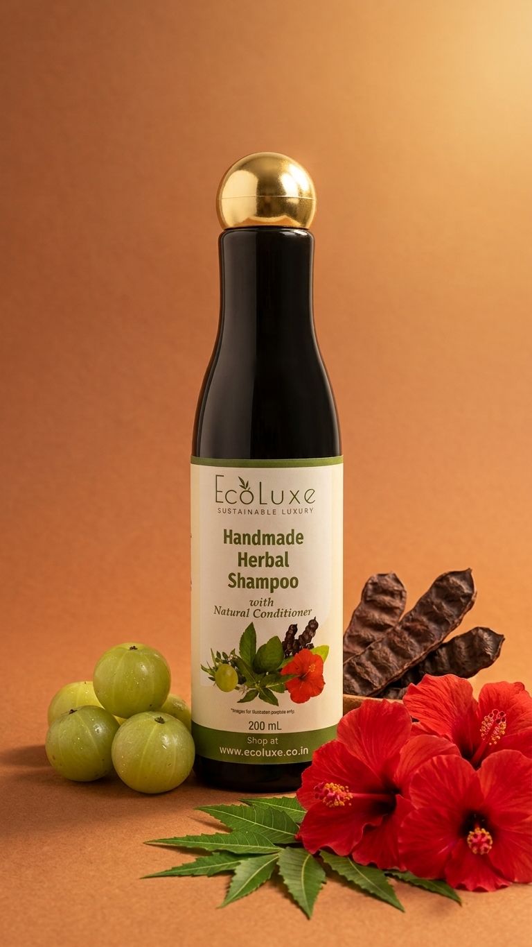 Herbal Shampoo (SLES-BASED) – 200 Ml image 3