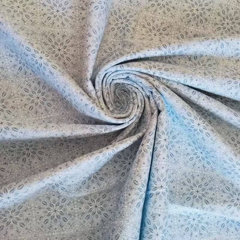 Sky Bloom Giza Cotton Shirt - - Custom Made Shirt From The Fabric image 2