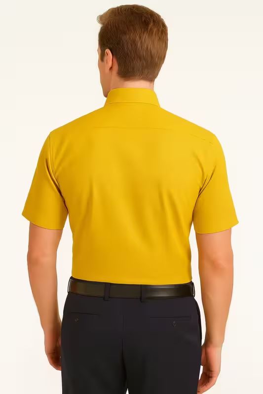 Mustard Glow Premium Cotton Shirt image 2