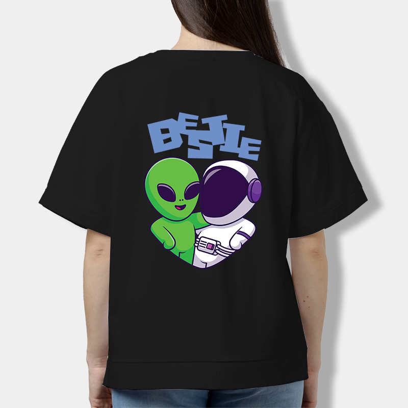 Bestie Oversized Tshirt Unisex image 2