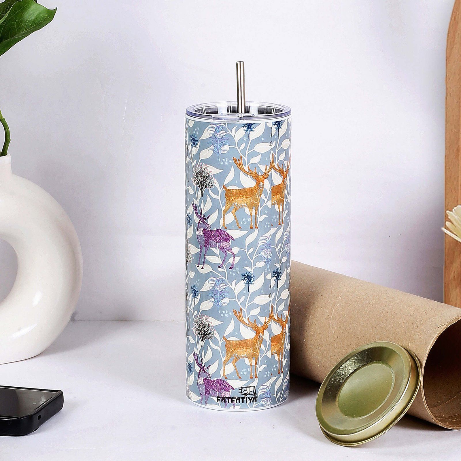 Wildlife Garden Stainless Steel Tumbler