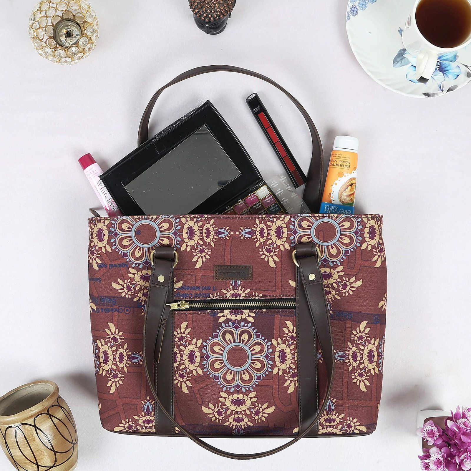 Shekhawati Motif Print Women‚ Office Bag