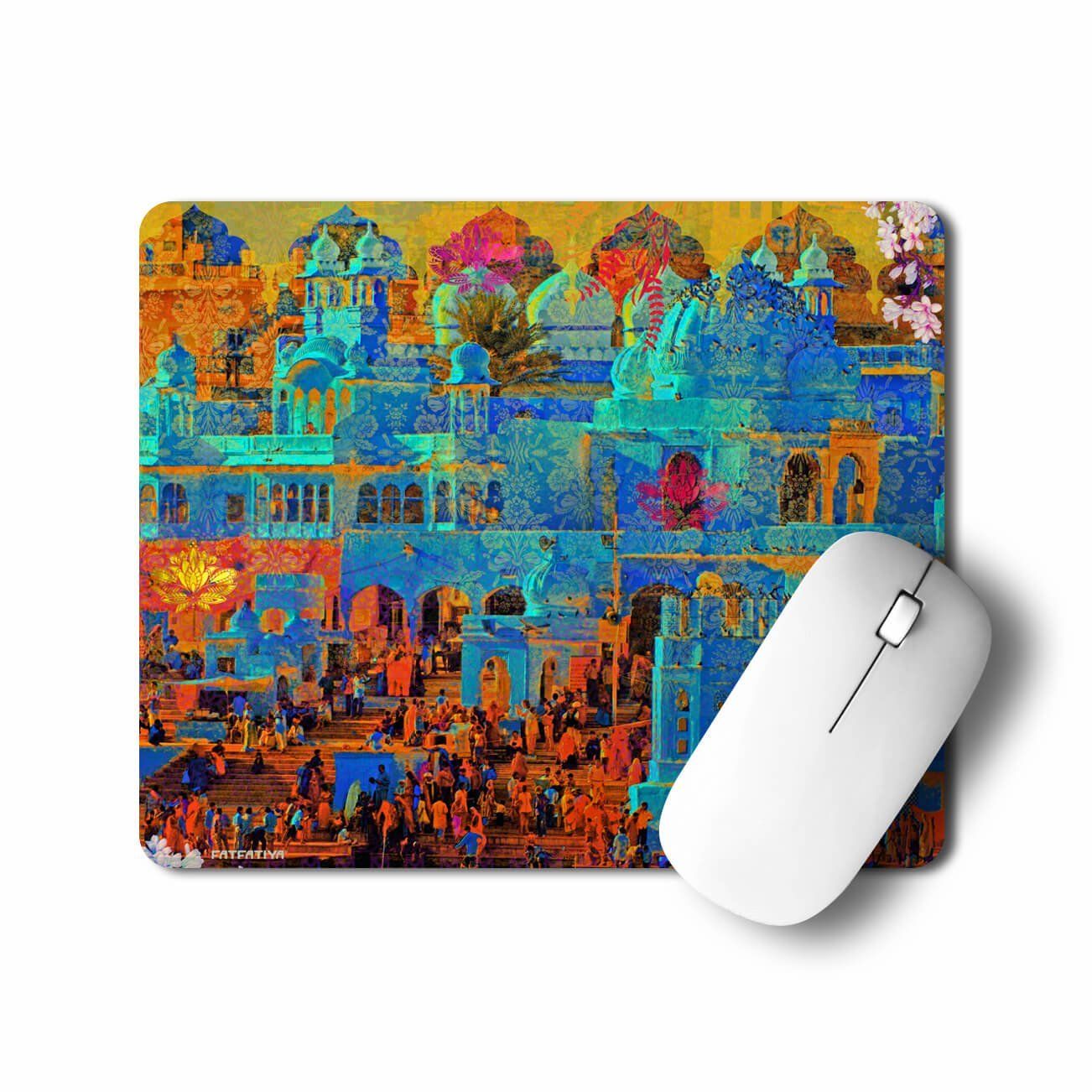 Indian Heritage Colorful Mouse Pad