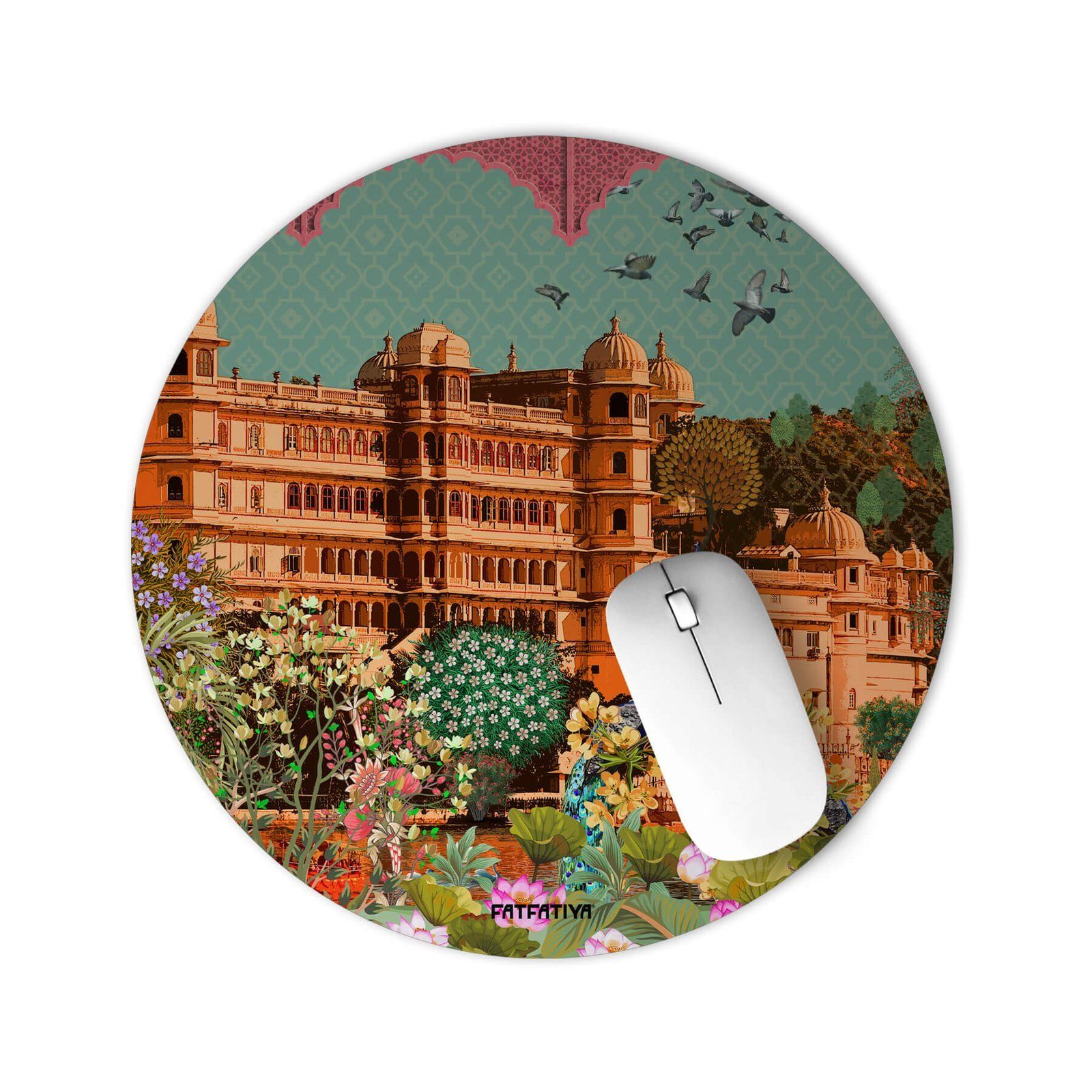 Udaipur Palace Mouse Pad For Mouse