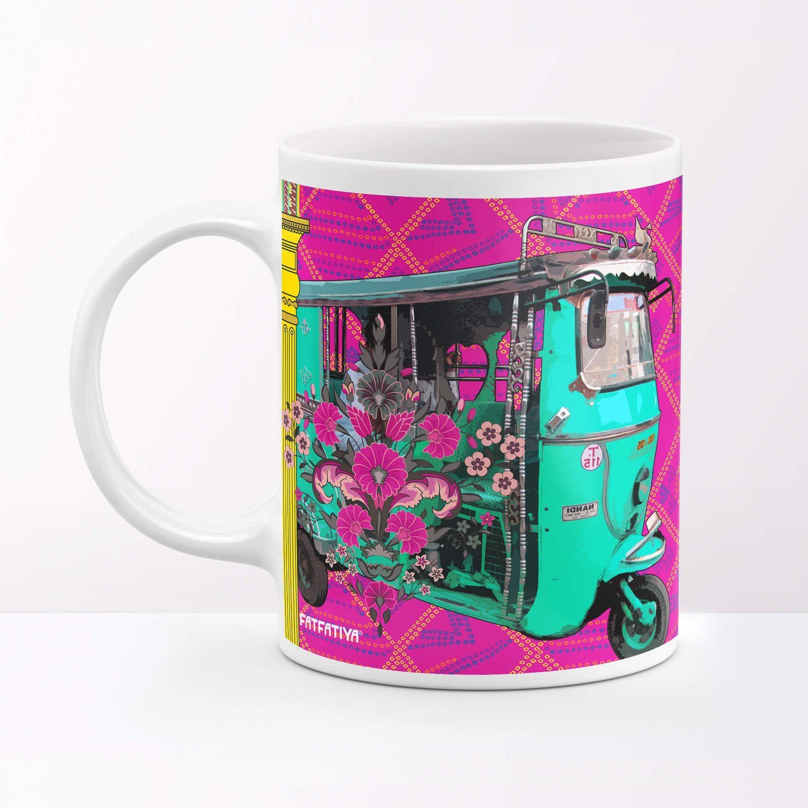 Shekhawati Street Market Ceramic Mug