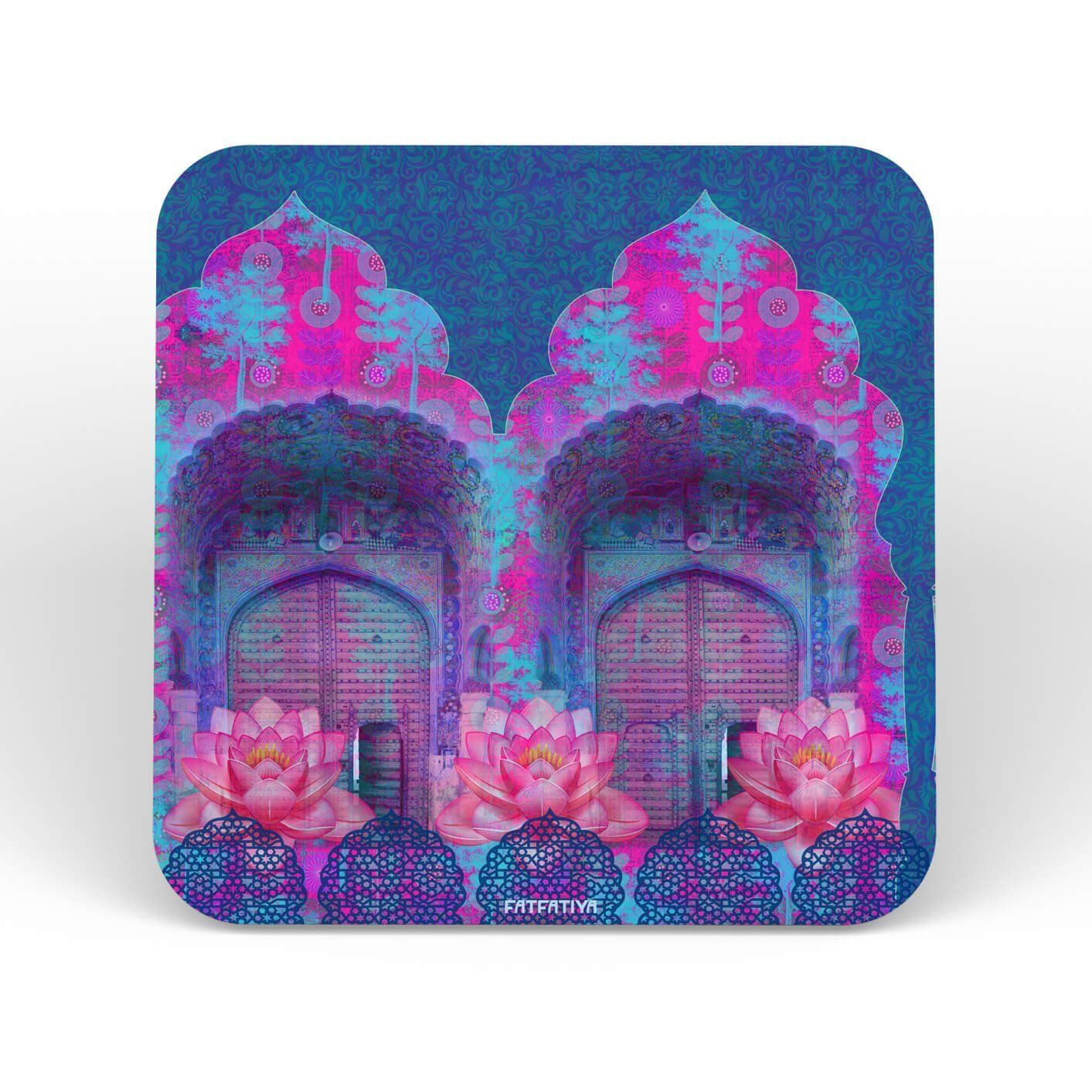 Rajasthani Door Coffee Table Coasters Set Of 6
