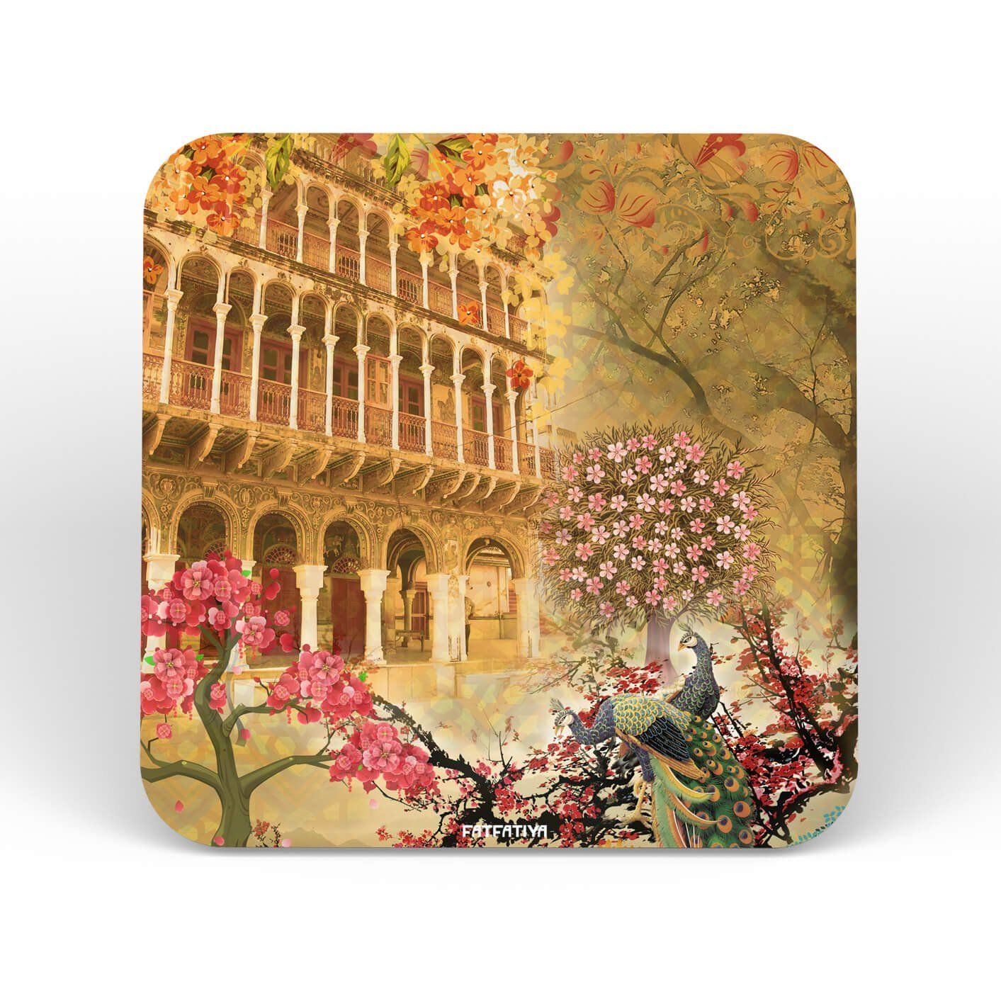 Heritage Haveli Coffee Coaster Set Of 6