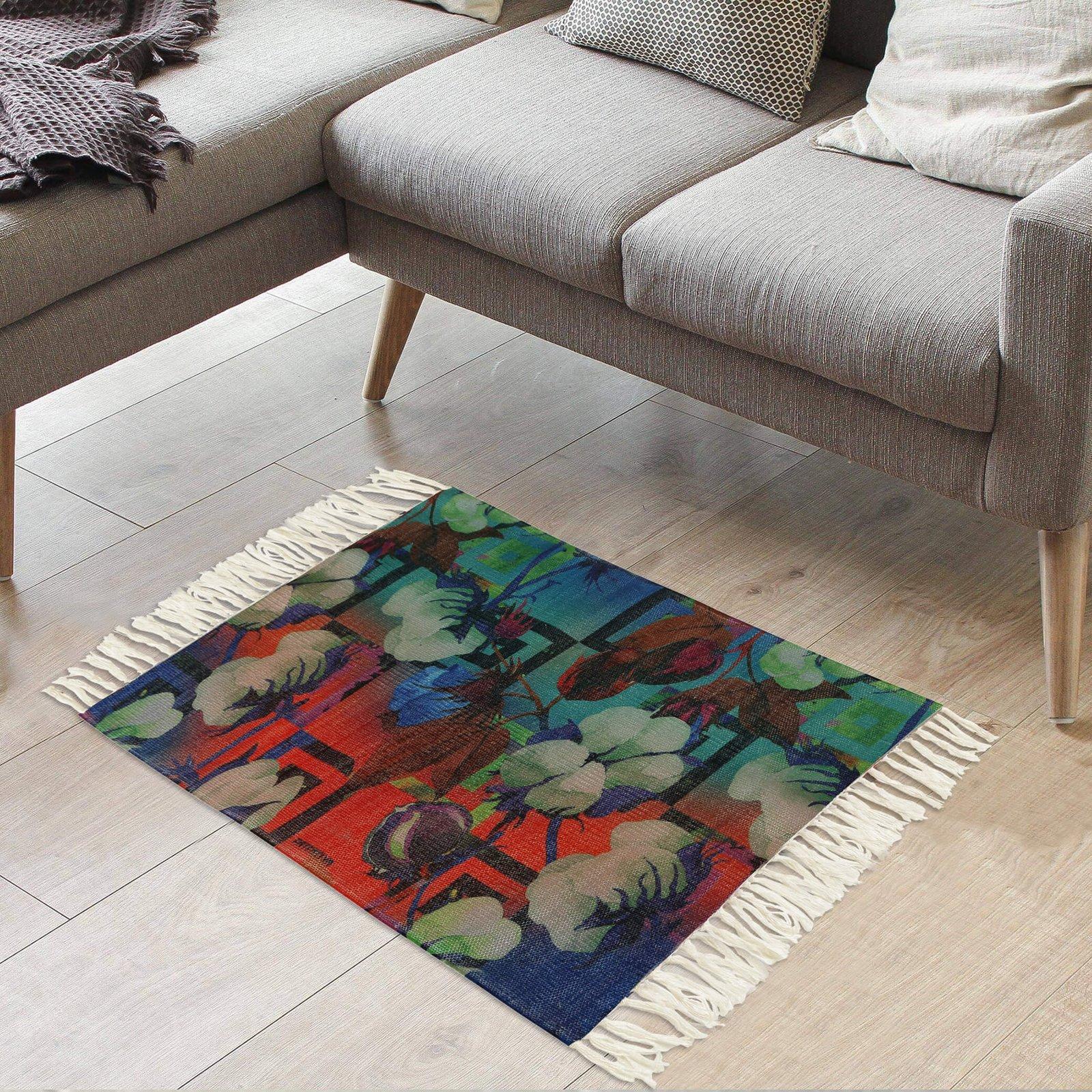 Sun Set Recycled Rug