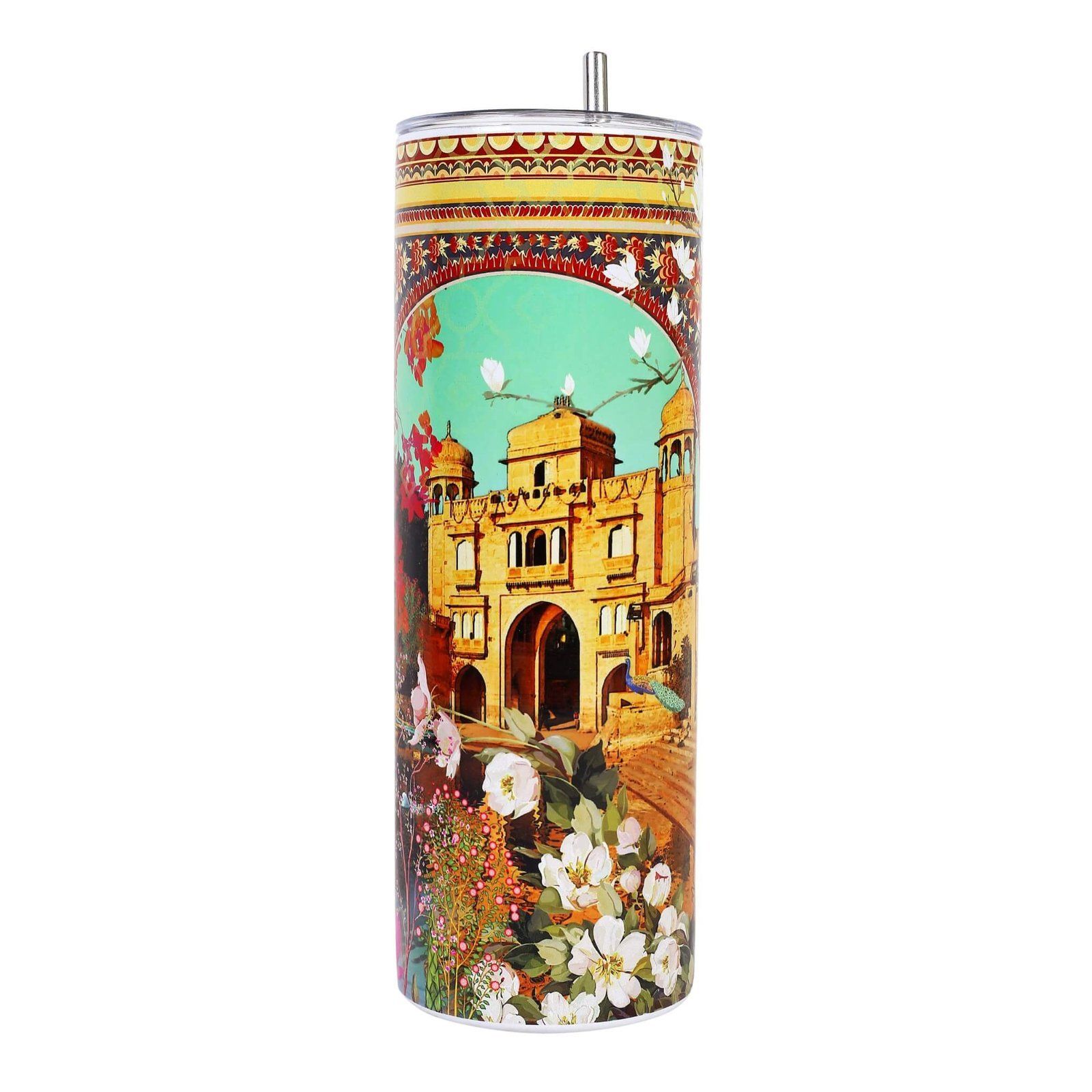 Golden City Lake Insulated Tumbler Bottle image 2