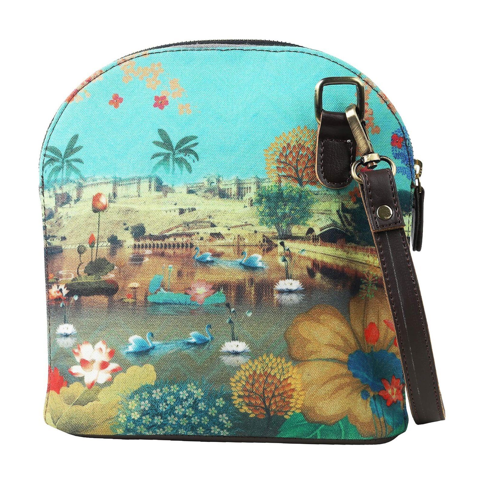 Beautiful Lakeside Handmade Crossbody Bag image 2