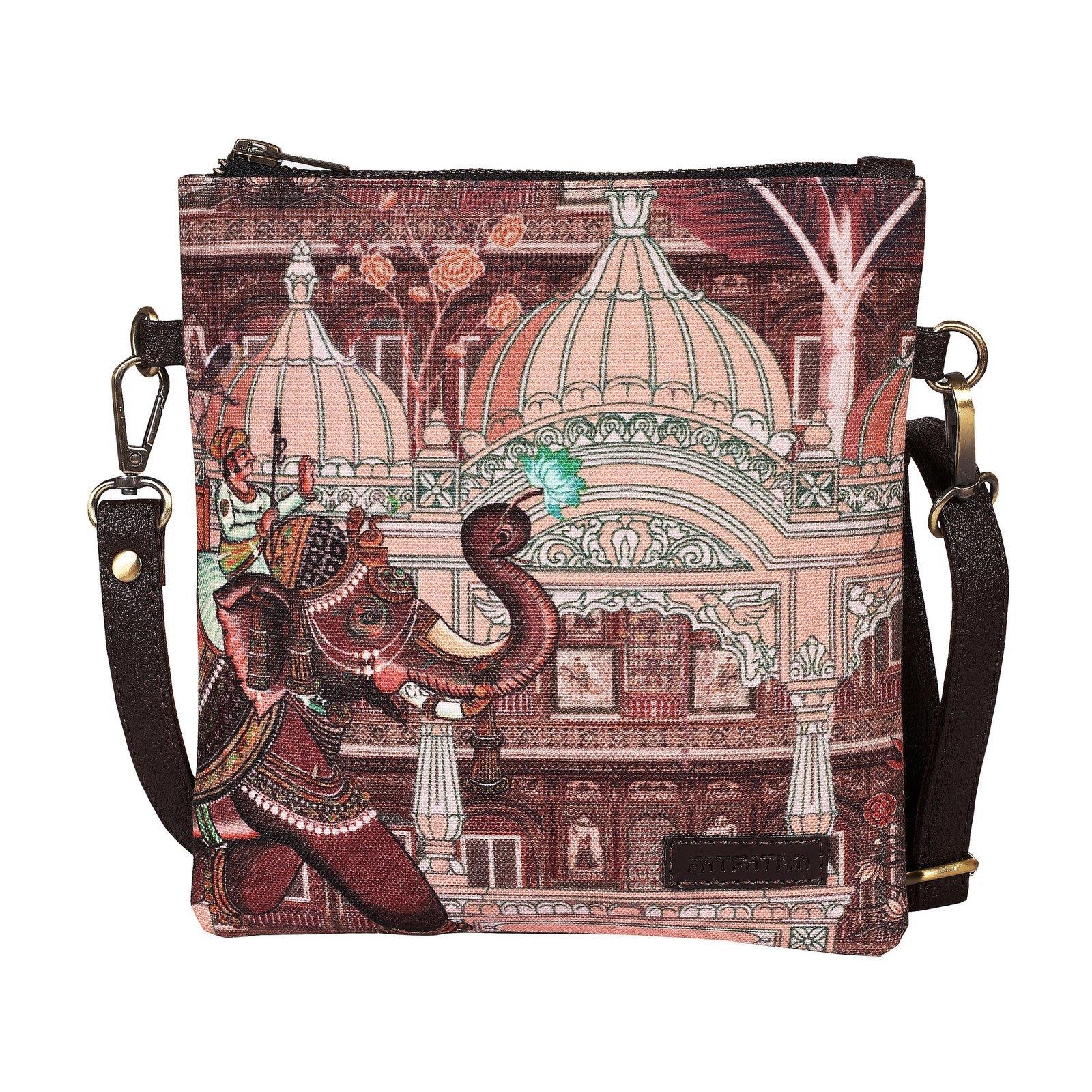 Dome Elephant Sling Bag For Women & Girls image 2