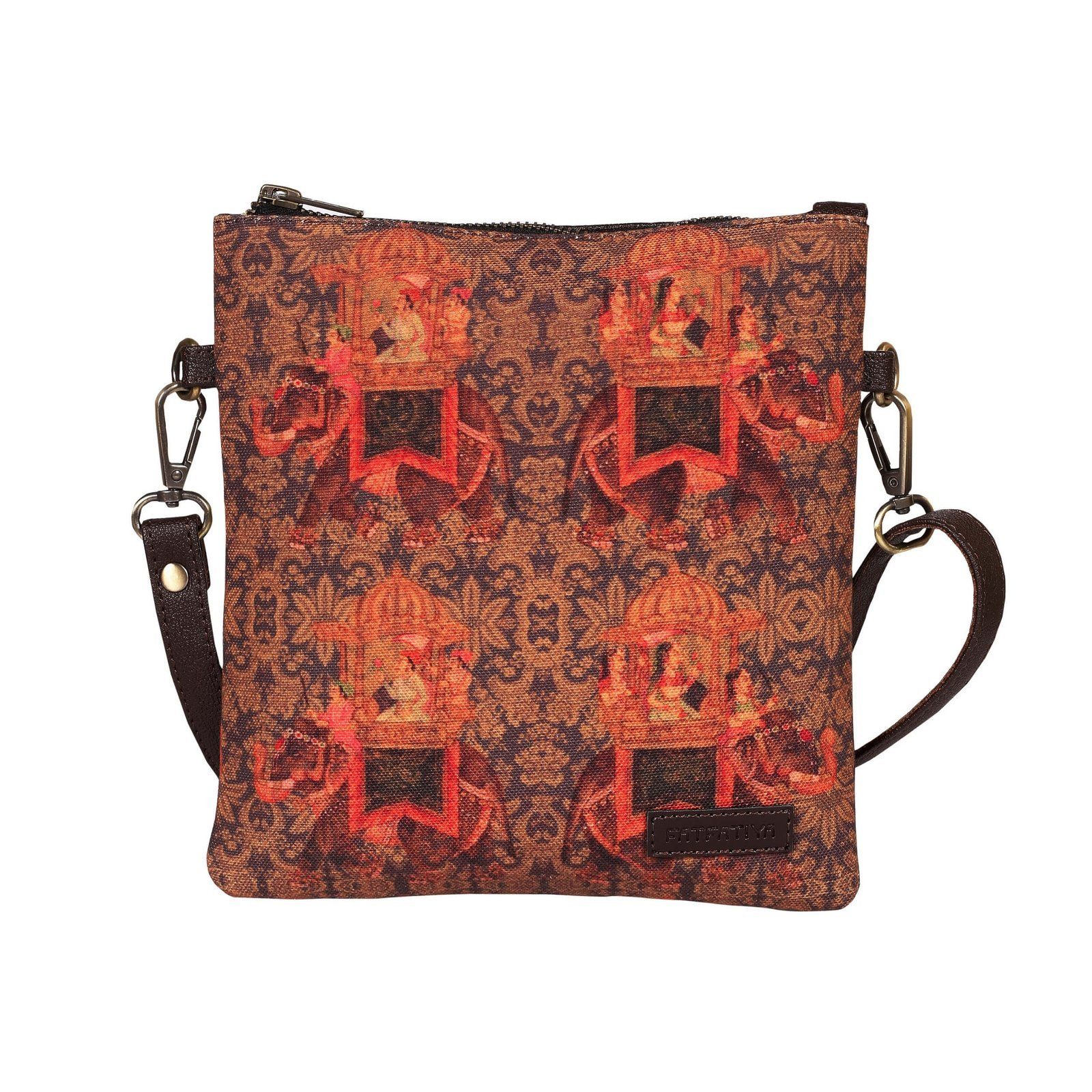 Royal Procession Art Mini Sling Bag image 2