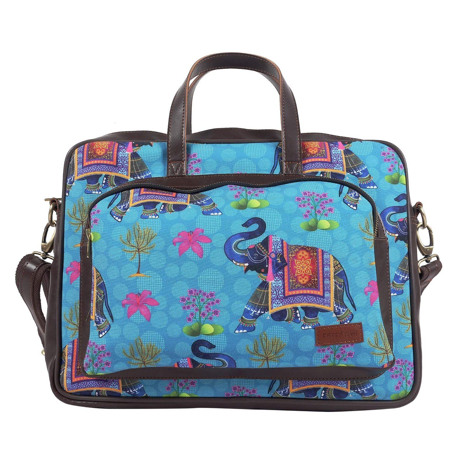 Royal Elephant Designer Laptop Bag image 2