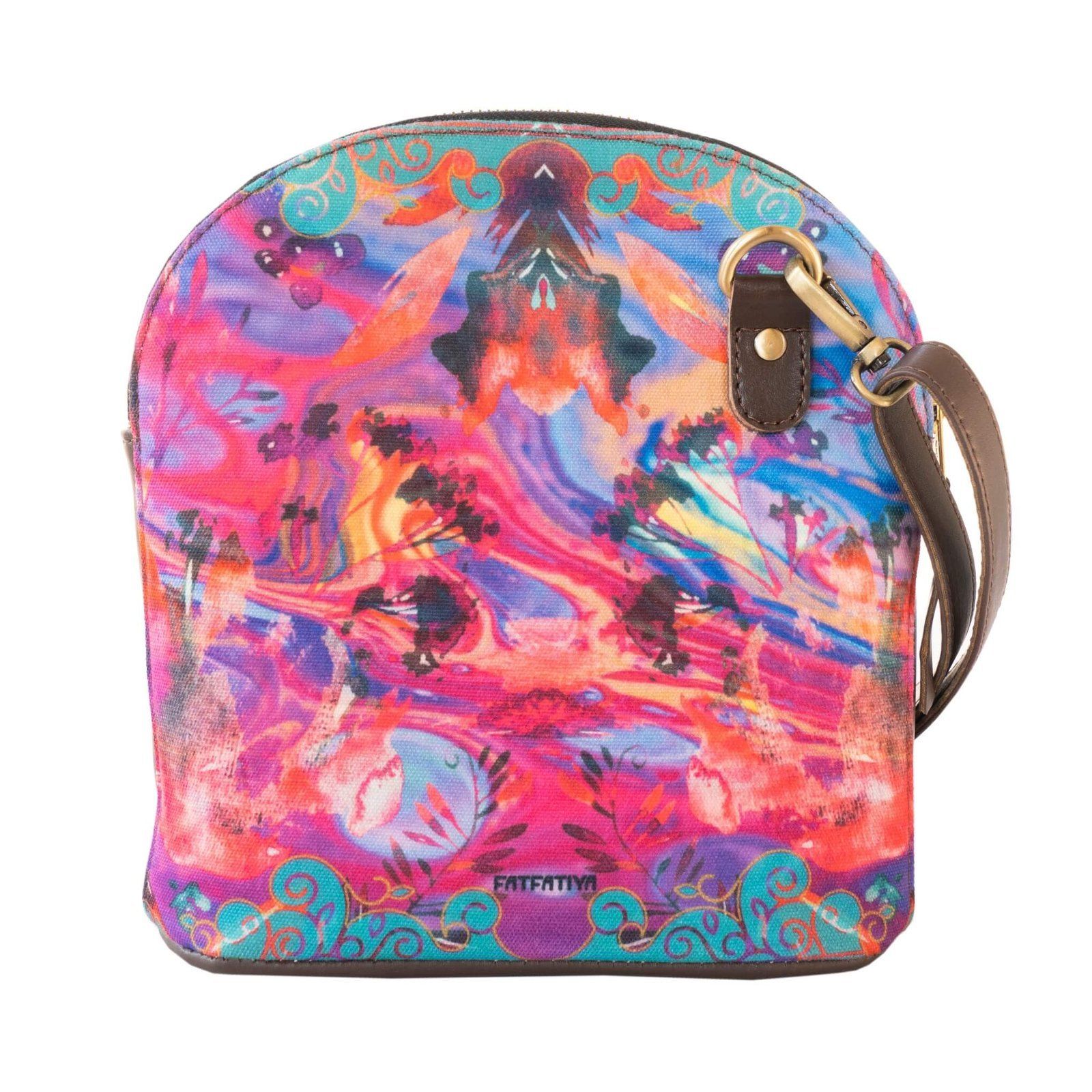 Abstract Love Women‚ Crossbody Sling Bag image 2