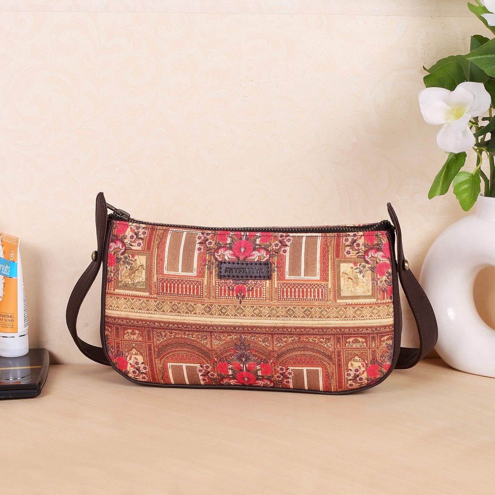 Ethnic Haveli Design Baguette Bag For Women image 2