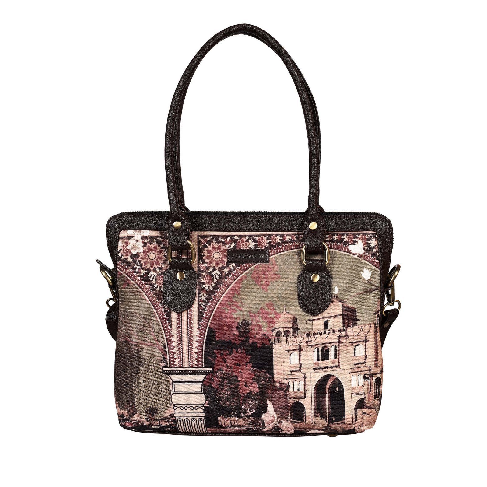 Sepia Palace Print Teacher Bag image 2