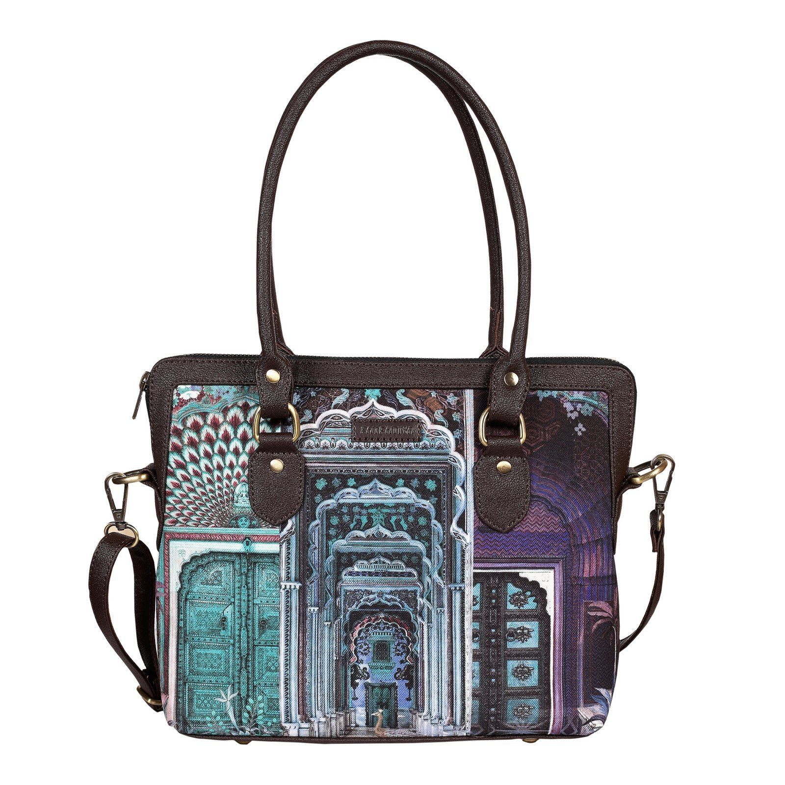 Blue Doorway Print Teacher Bag image 2