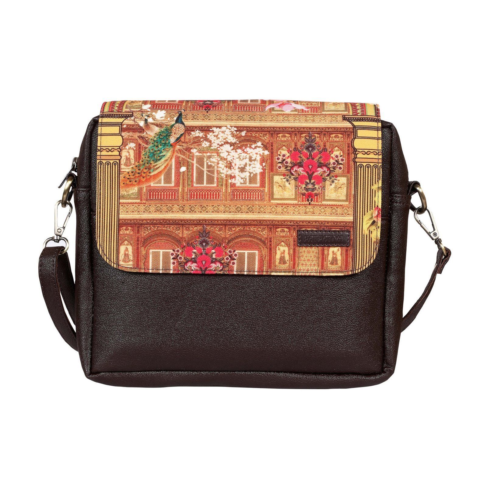 Shekhawaati Street Art Sling Bag image 2