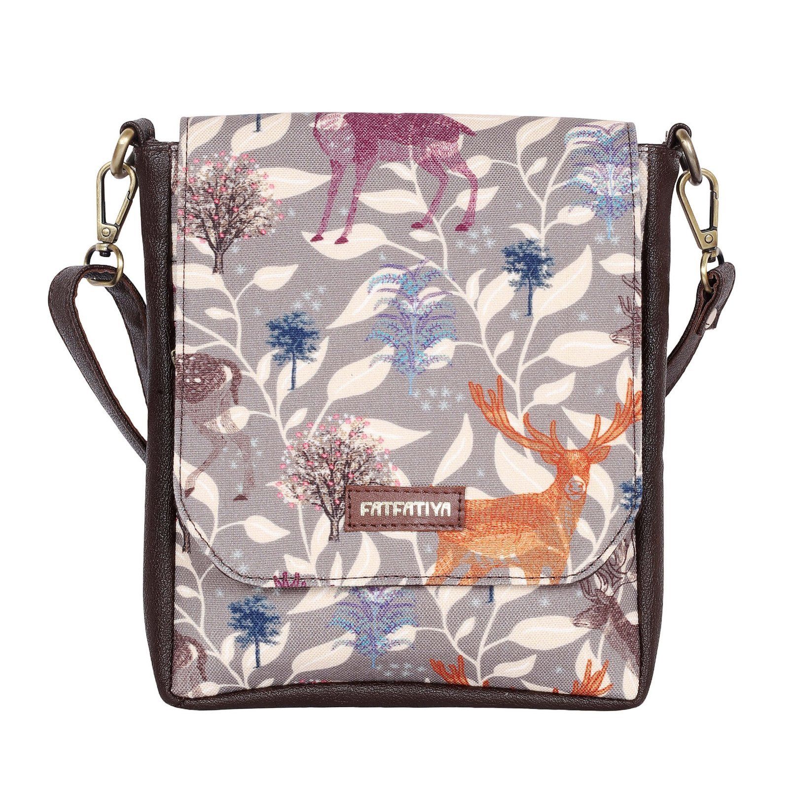 Forest-inspired Print Unisex Sling Bag image 2