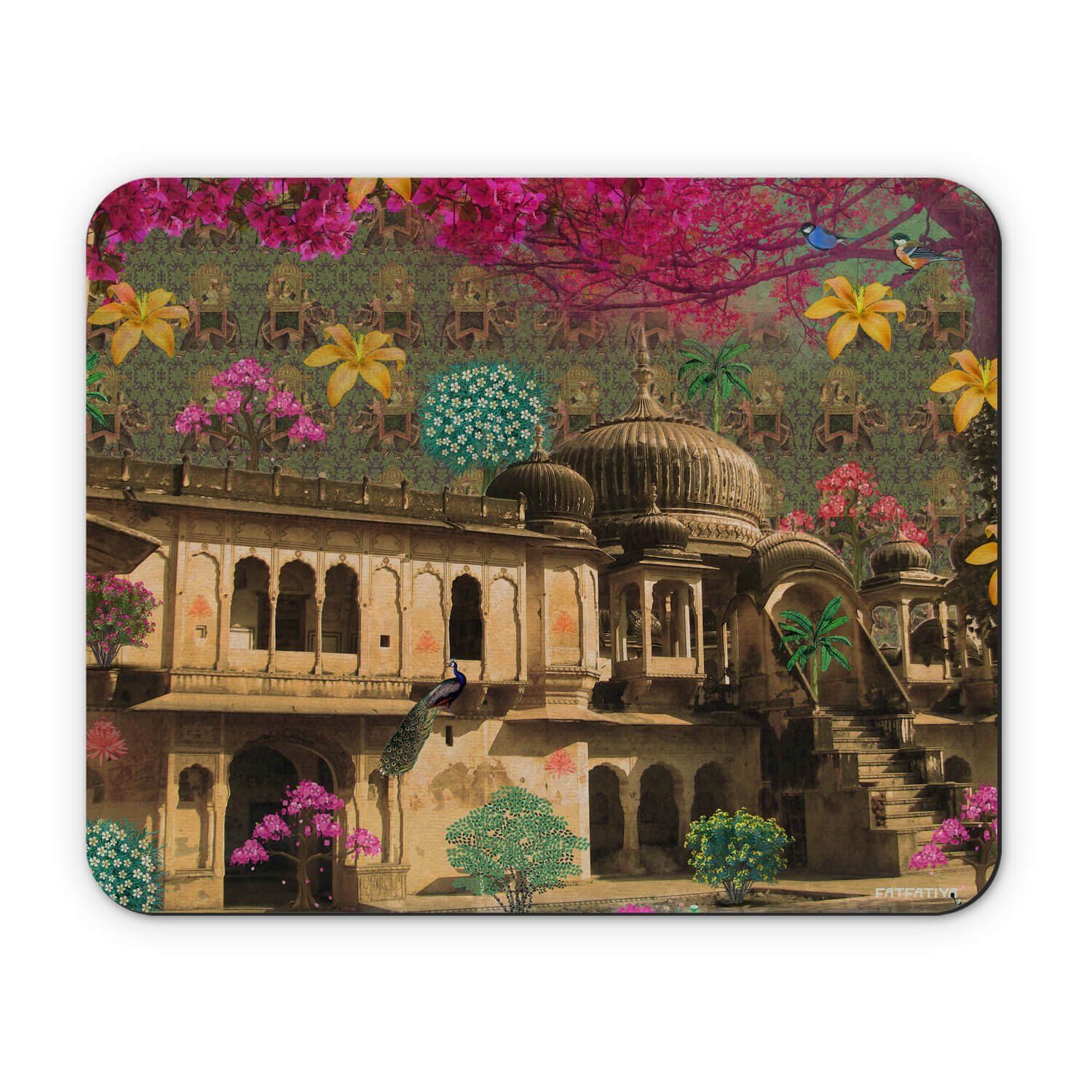 Beautiful Rajasthani Haveli Best Mouse Mat image 2