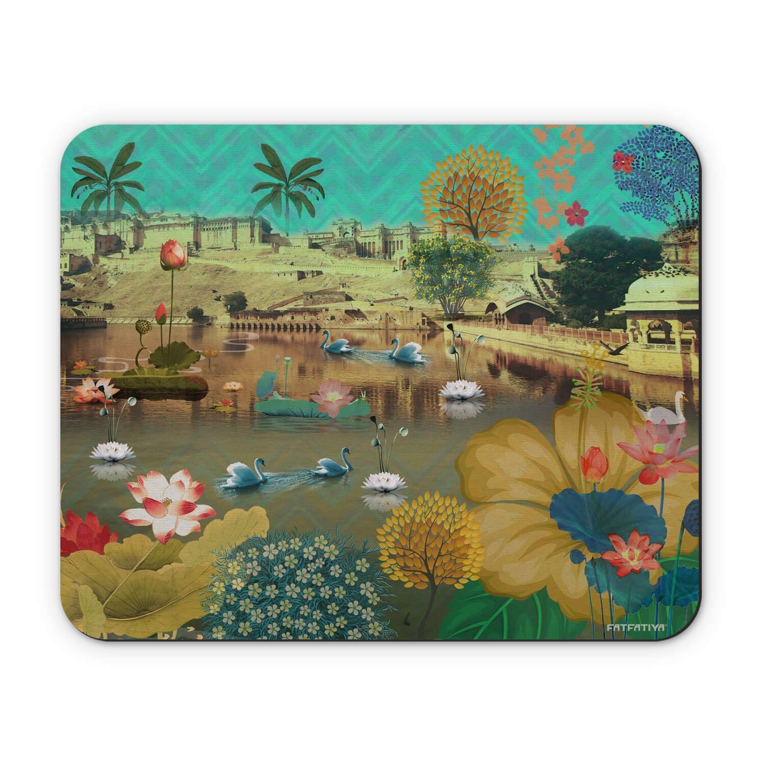 Amer Fort Lake Mouse Pad image 2