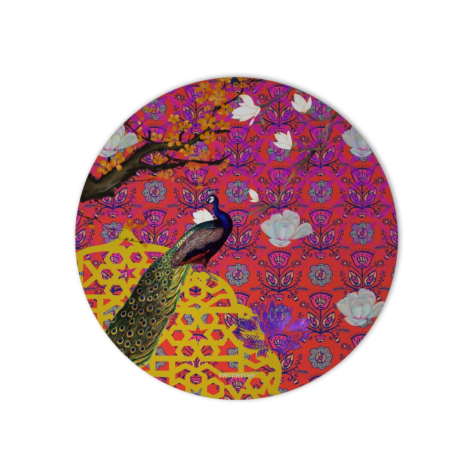 Peacock Designer Gaming Mouse Pad image 2