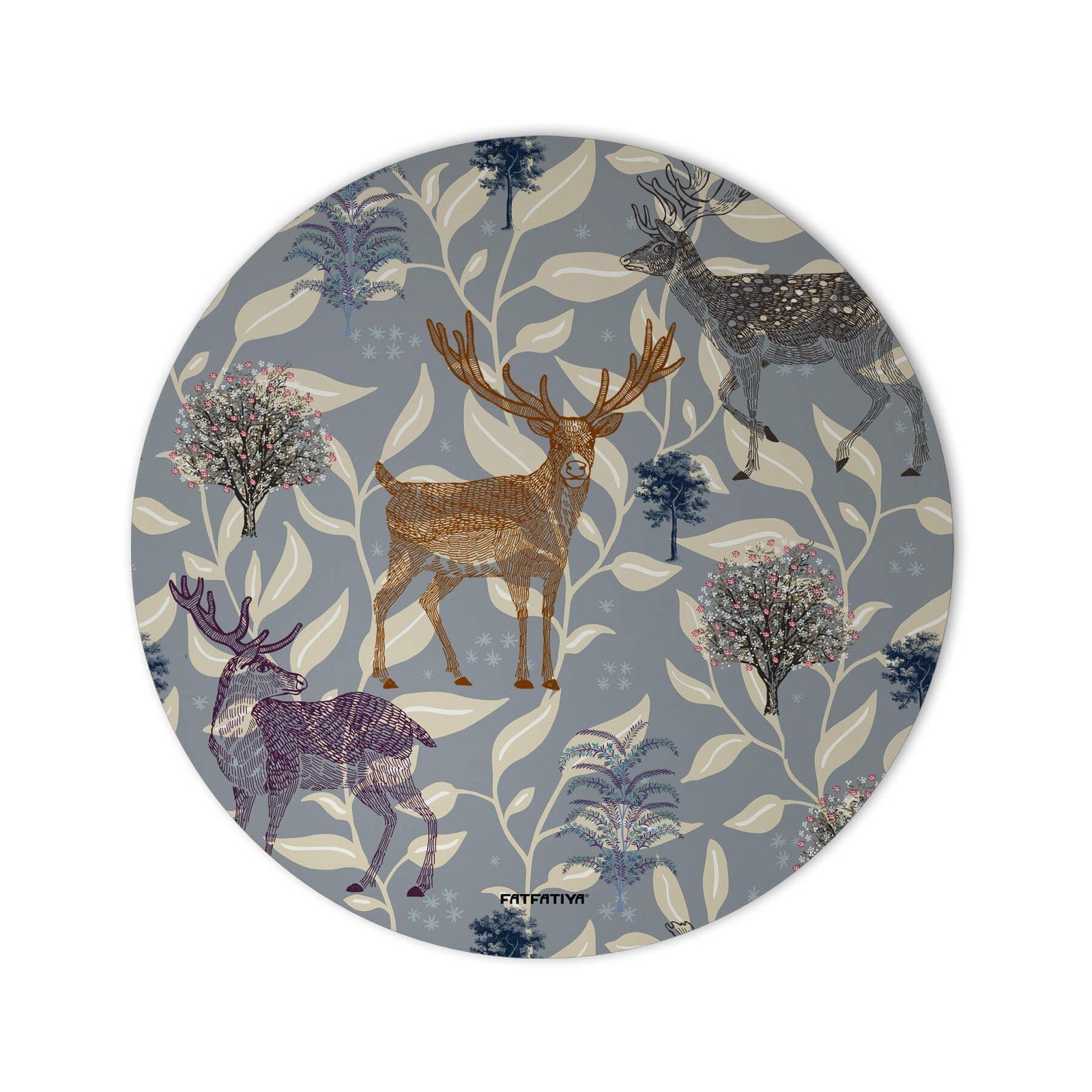 Deer Motif Computer Mouse Mat image 2