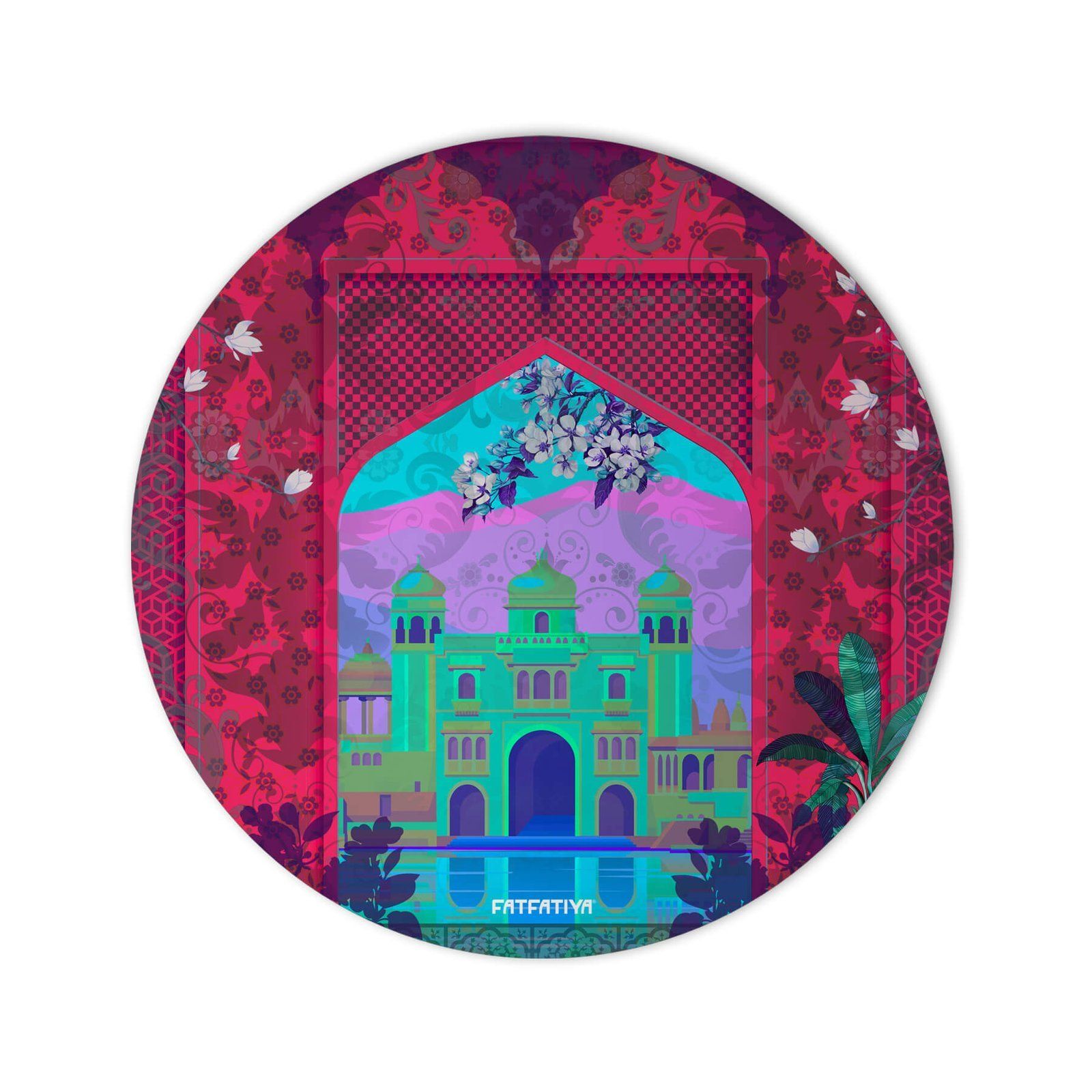 Royal Place Circle Mouse Pad image 2