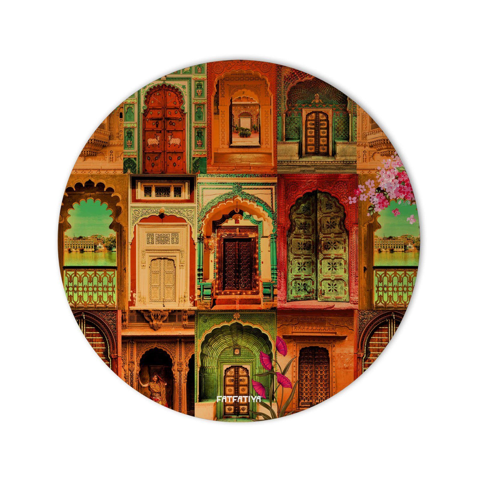Rajasthani Doors Modern Mouse Pad image 2
