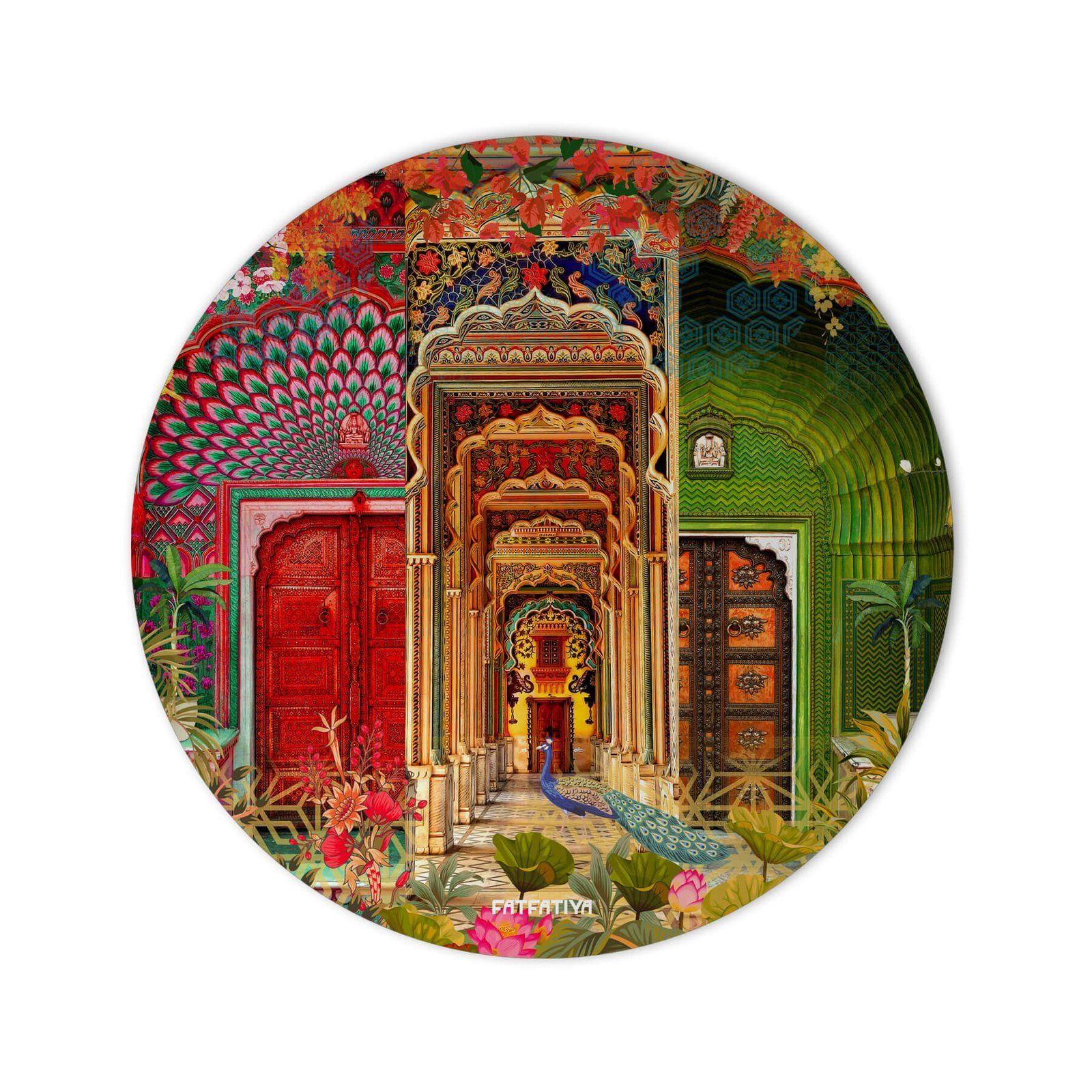 Colorful Gateways Desk Mat For Laptop image 2