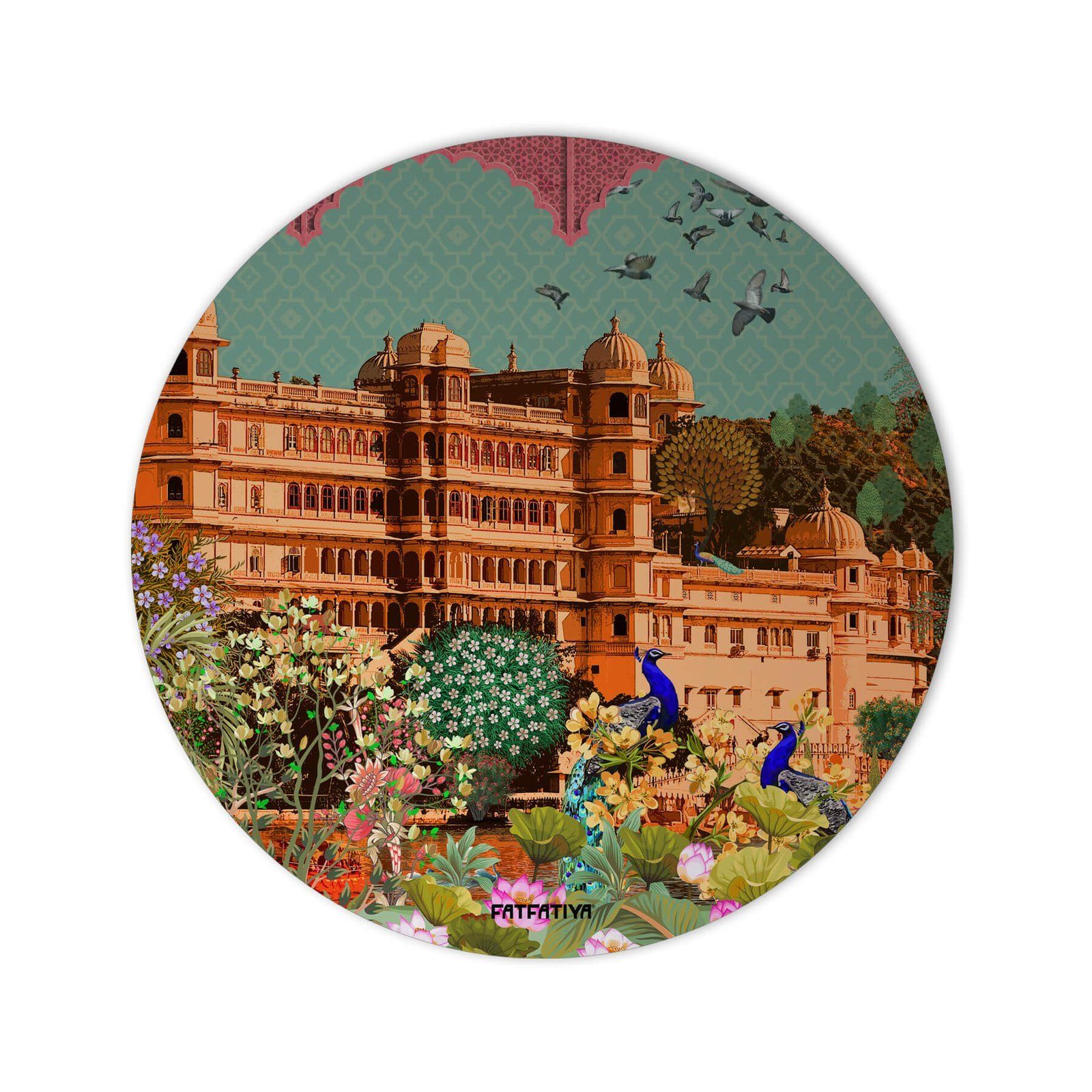 Udaipur Palace Mouse Pad For Mouse image 2