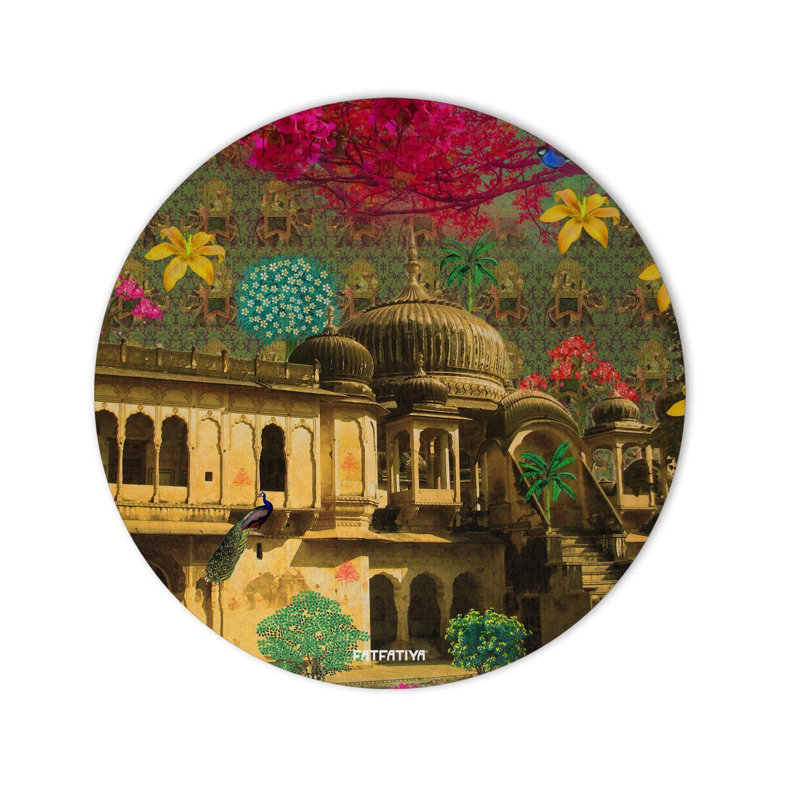 Beautiful Nawalgarh Haveli Creative Mousepad image 2