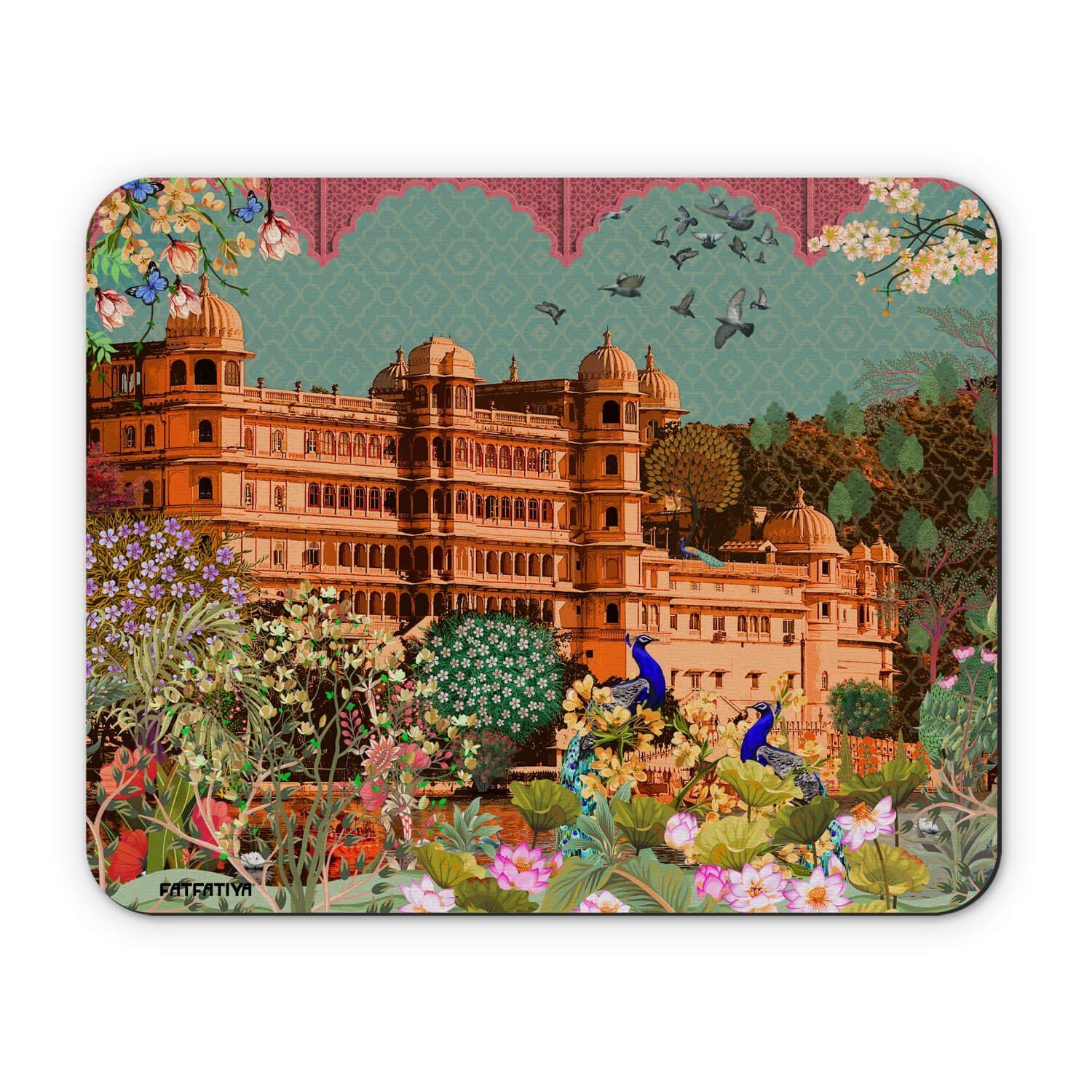 Majestic Udaipur Palace Coolest Mouse Pad image 2