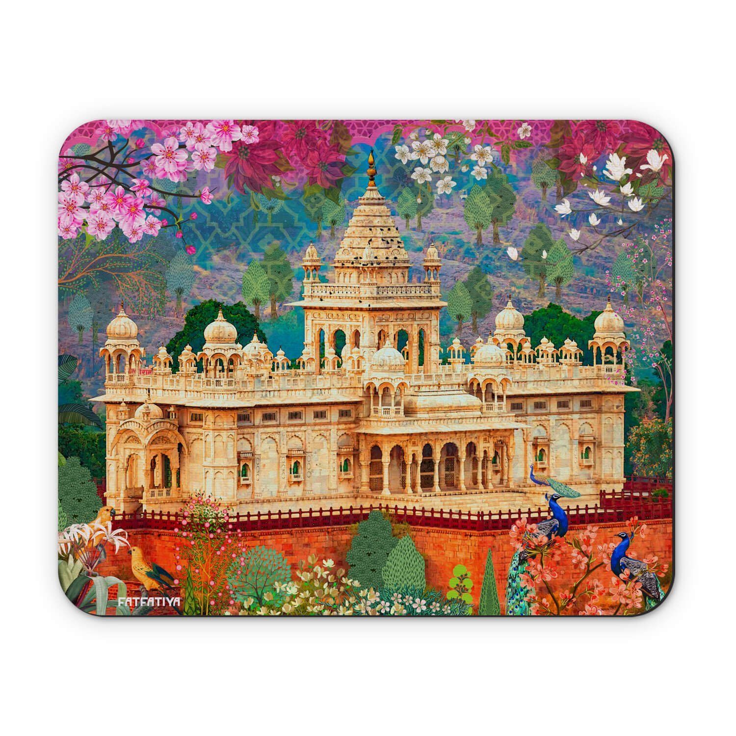 Serene Jaswant Thada Best Desk Mousepad image 2