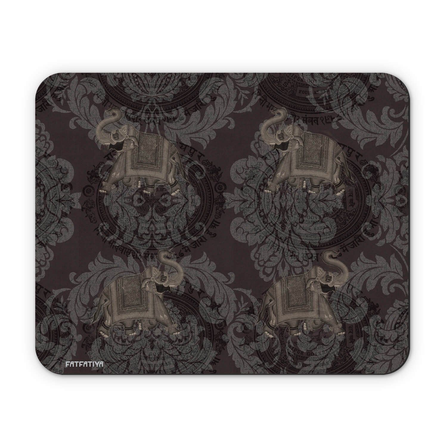 Jaipur Elephant High Quality Mouse Pad image 2