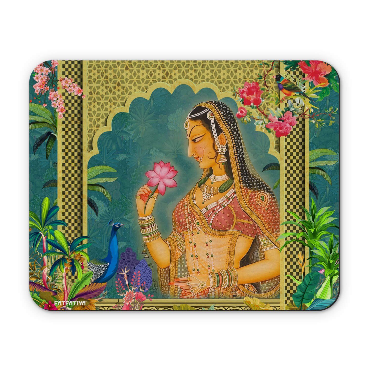 Bani Thani Queen Cute Computer Mouse Pad image 2