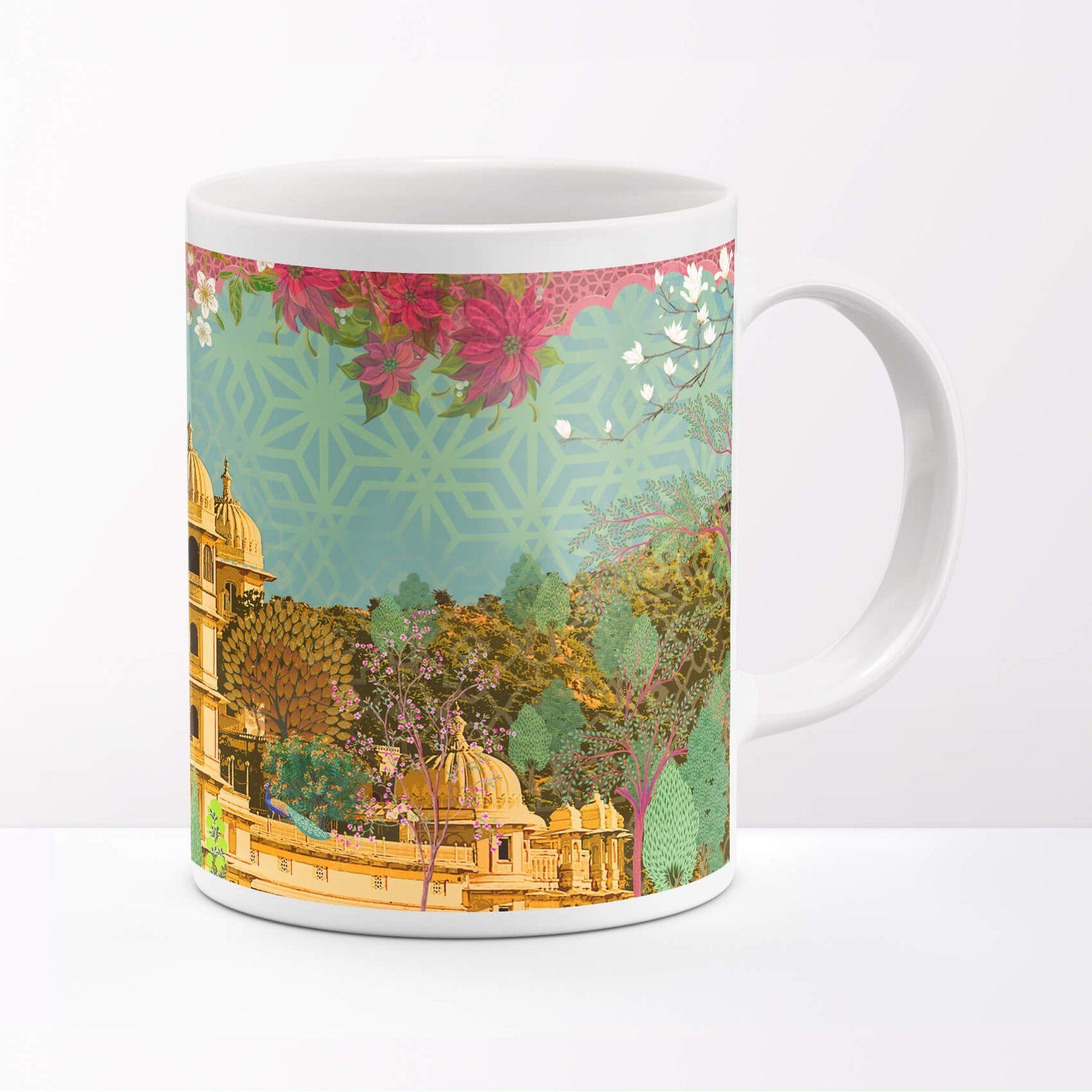 Udaipur Palace Best Ceramic Travel Mug image 2